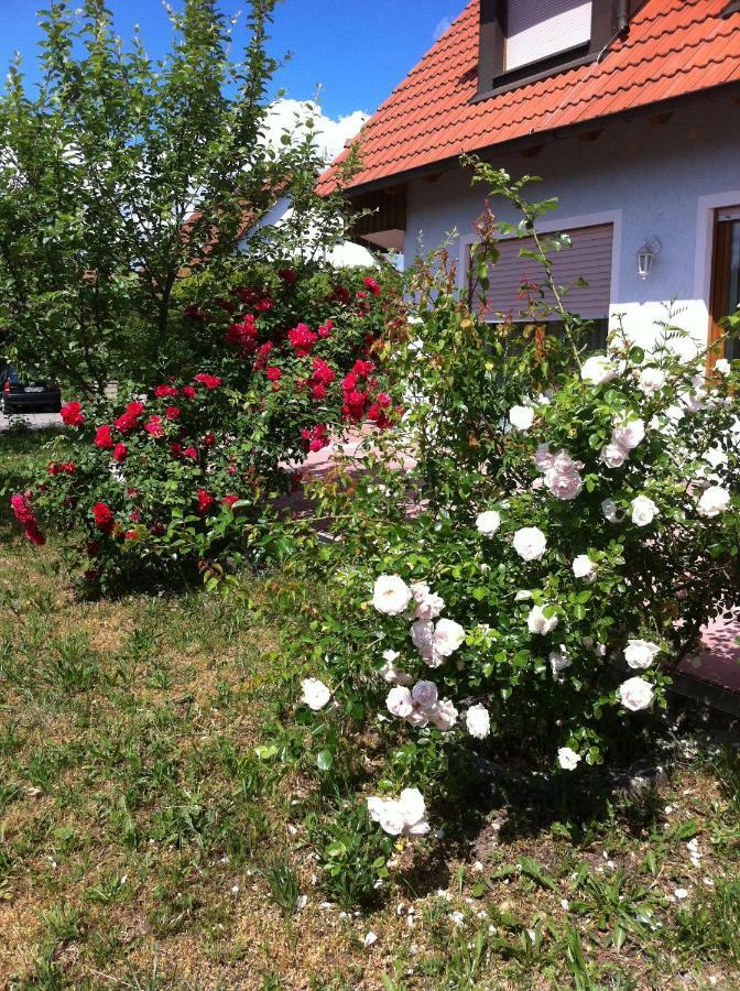 Ferienwohnung Eibenweg Gebsattel Buitenkant foto